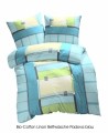 Bio-Cotton Edellinon Bettw�sche Padova blau