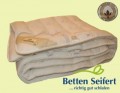 Unterbett Garanta Merino Schafschurwoll Bio Cotton