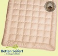 Unterbett Garanta Merino Schafschurwoll Bio Cotton