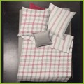 Flanell Bettw�sche fleuresse Lech rot