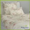 Bettw�sche Mako-Satin MOMM Bella creme-rosa