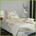 Bettw�sche Mako-Satin MOMM Bella creme-rosa