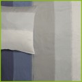 Bettw�sche fleuresse Mako-Satin Milano blau-grau