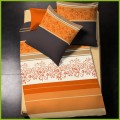 Bettw�sche Mako-Satin fleuresse modern classic aprikose