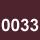 0033 cabernet