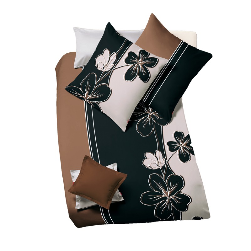 2083 Fleuresse Bettwaesche modern garden honig