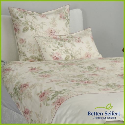 1243 Mako Satin Bettwaesche Bella cre 1