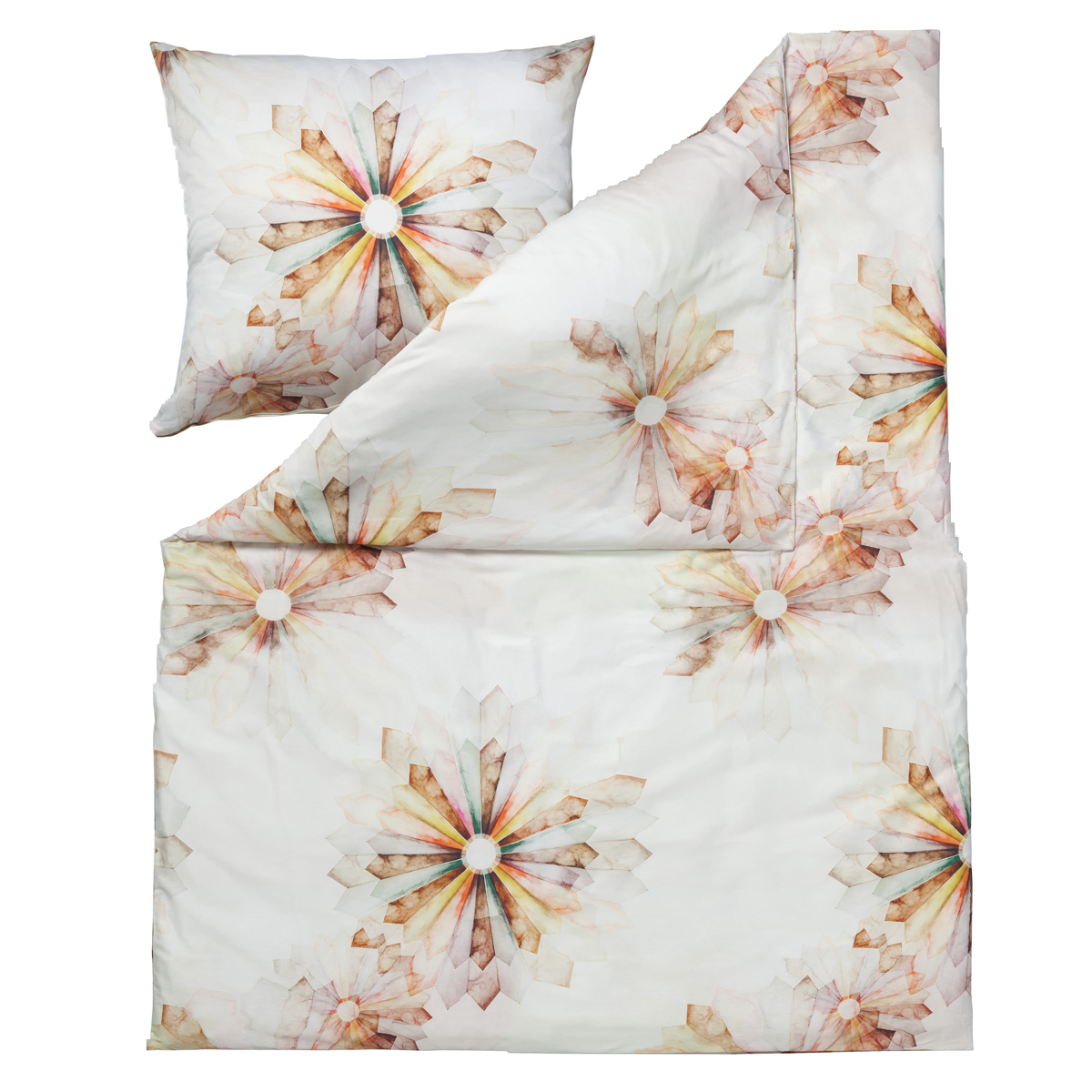 Mako Satin Bettwaesche Estella Jari Multicolor frei